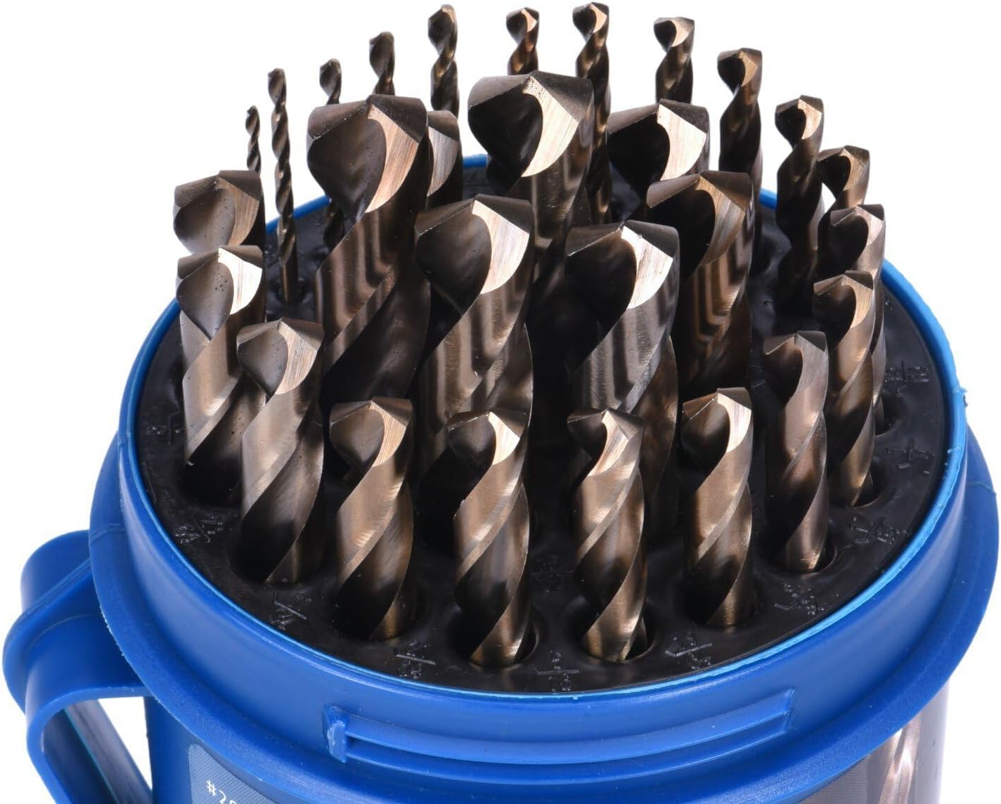 Century Drill & Tool, 26929, 29 PC Set,Jobber Drill Bit, Cobalt Steel, High Speed Drill Bit Pack