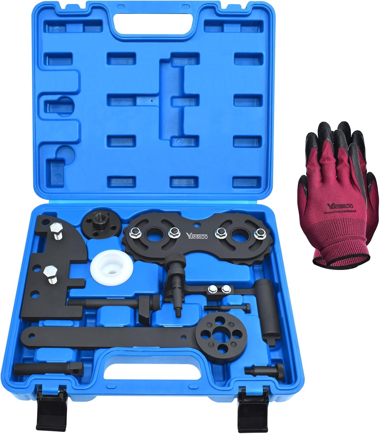 Camshaft Alignment Tool Kit, Timing Tool Kit Compatible with New Volvo 2.0T S60 S80 V60 V70 XC60 XC70 XC80 with B4204/B4154 Engine, Camshaft Chain Timing Tool