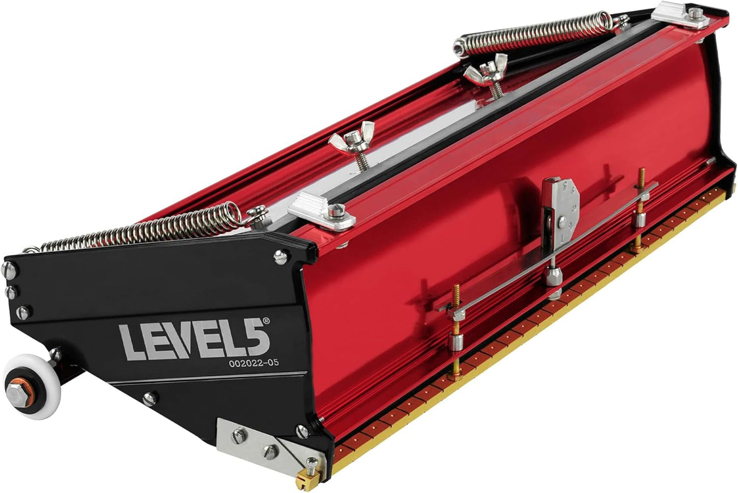 10-Inch Flat Box - LEVEL5 | Pro-Grade | Quick Clean | Drywall Sheetrock Gyprock Wallboard Finishing | 4-765