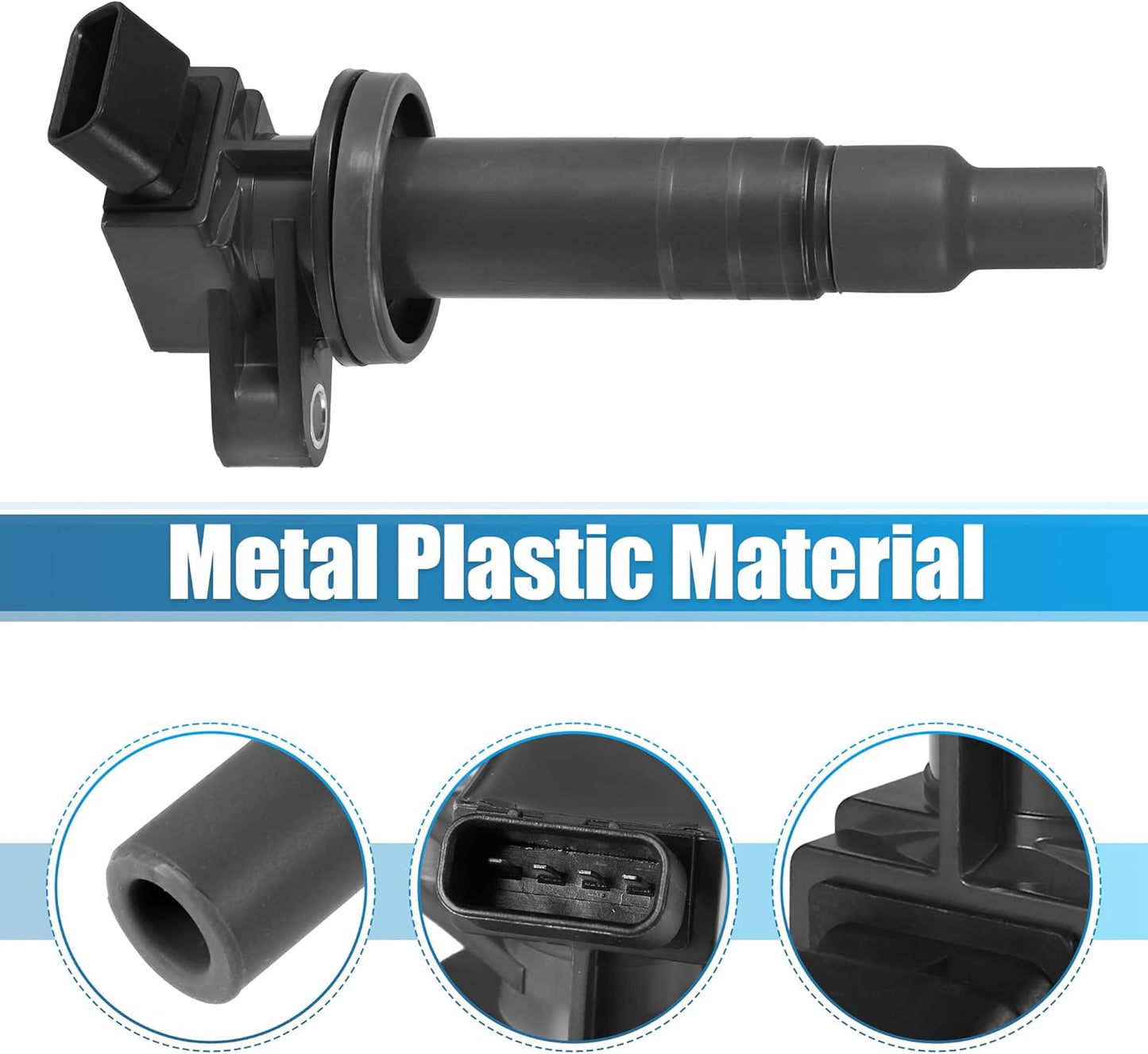 X AUTOHAUX 4pcs Ignition Coils for Toyota Celica 1.8L for Toyota Corolla 1.8L 2000-2008 UF-247 UF-315 C1249