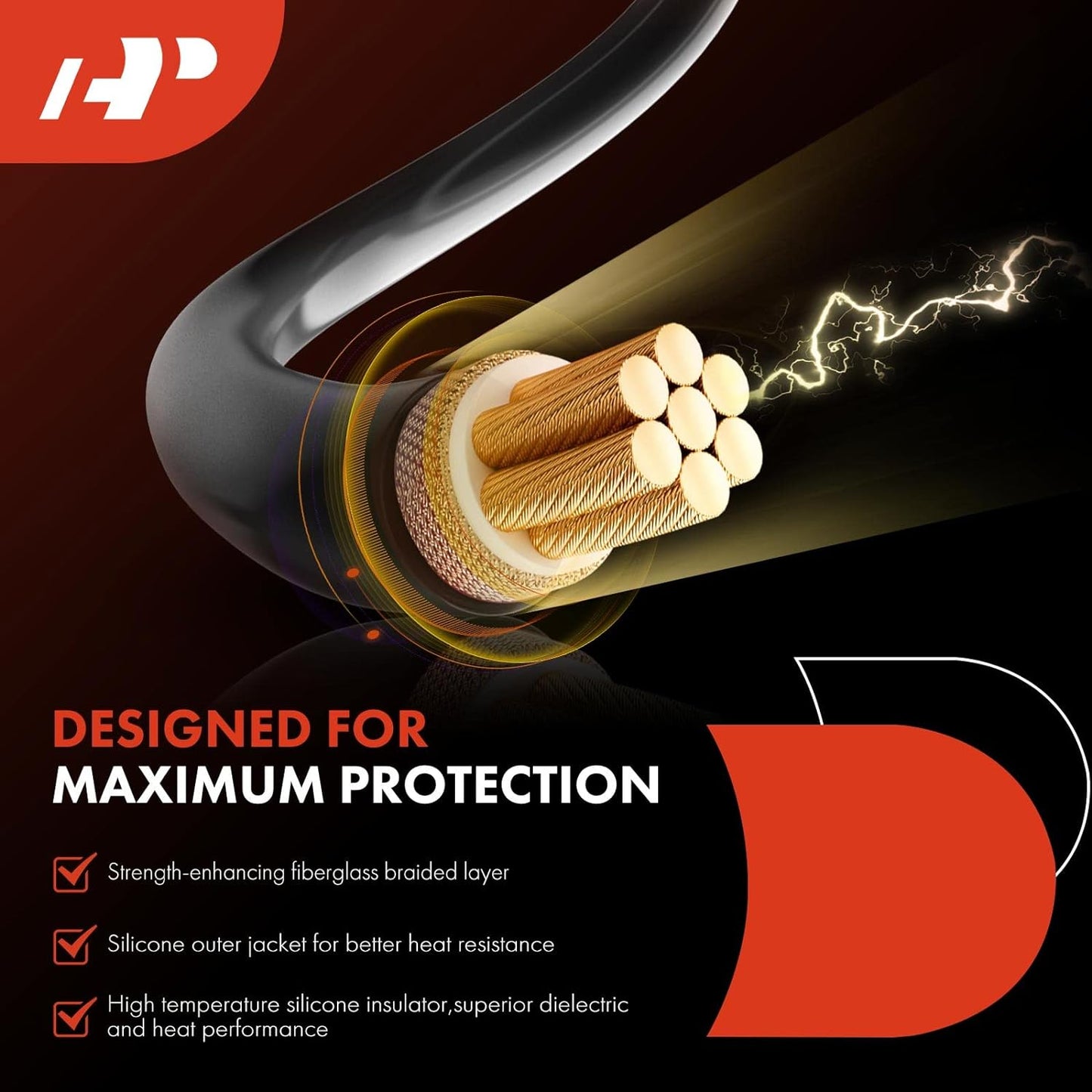A-Premium 2 Ignition Coils with 2 Wire Compatible with Mazda Protege 2001-2003, Protege5 2002-2003, 2.0L