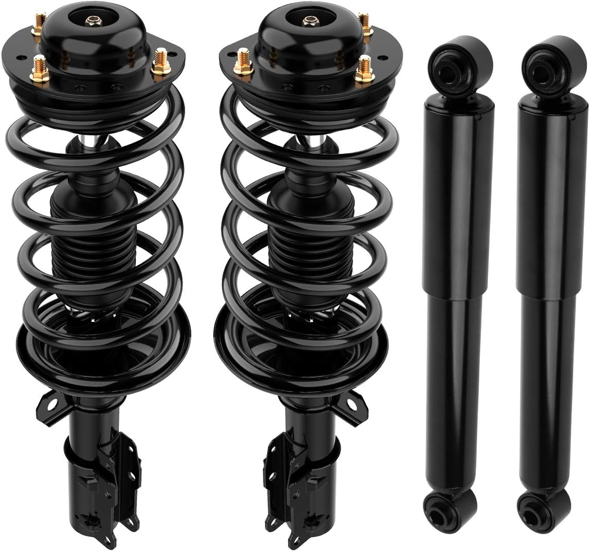 YITAMOTOR Front Complete strut Quick Struts Rear Shocks Assembly Compatible with 2014-2019 Sentra