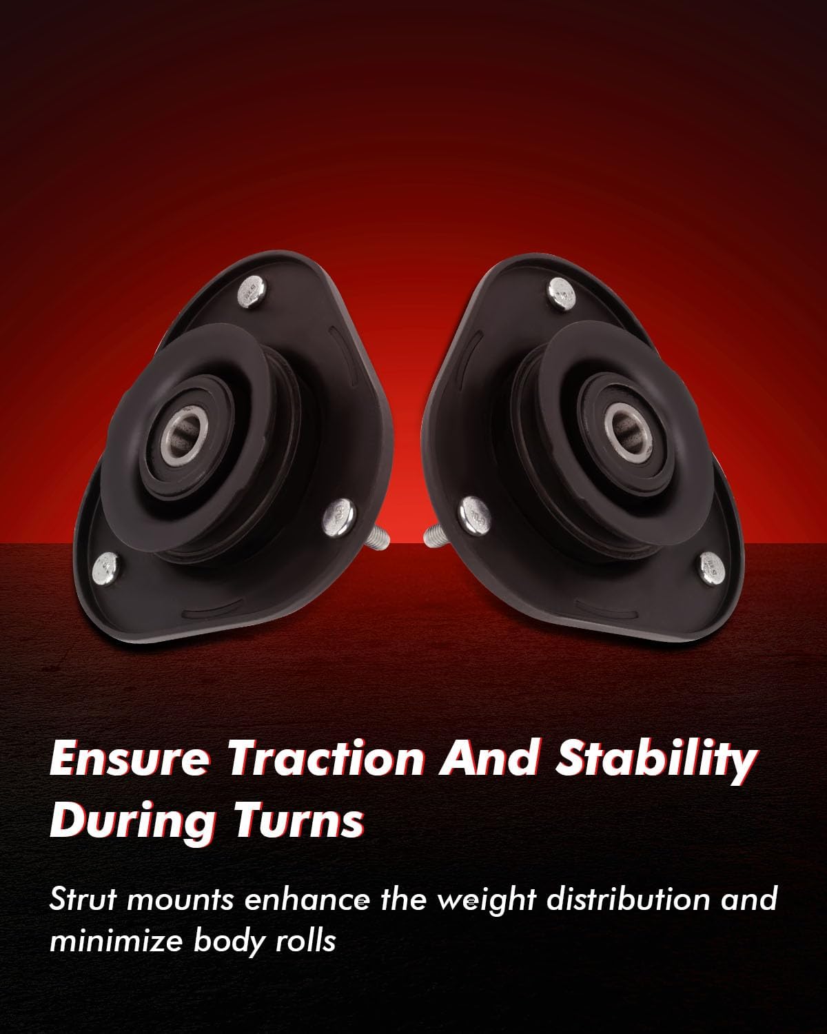 cciyu Front Strut Mount and Bearing Replace for 2000-2005 for Toyota Celica 2003-2008 for Toyota Corolla 2003-2008 for Toyota Matrix