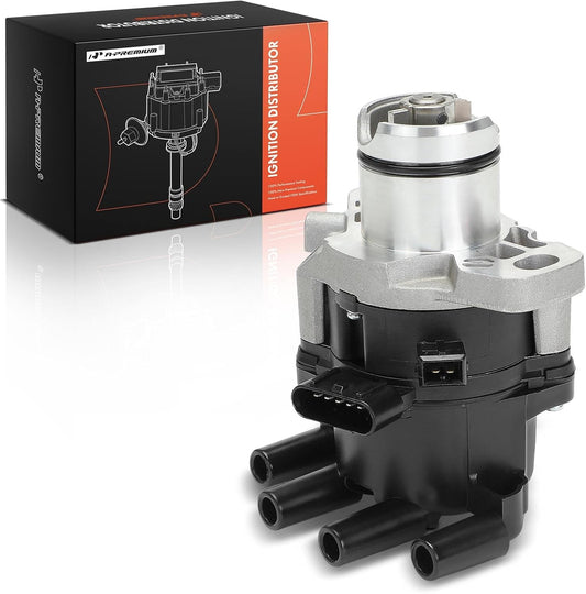 A-Premium Ignition Distributor with Cap and Rotor Compatible with Mitsubishi Galant 1996 1997 1998 2.4L