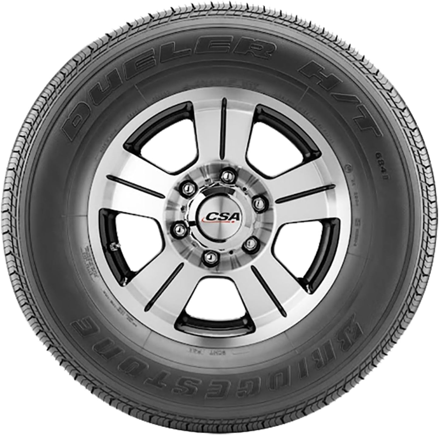 Bridgestone Dueler H/T 684 II All-Season Radial Tire - 255/70R17 110S