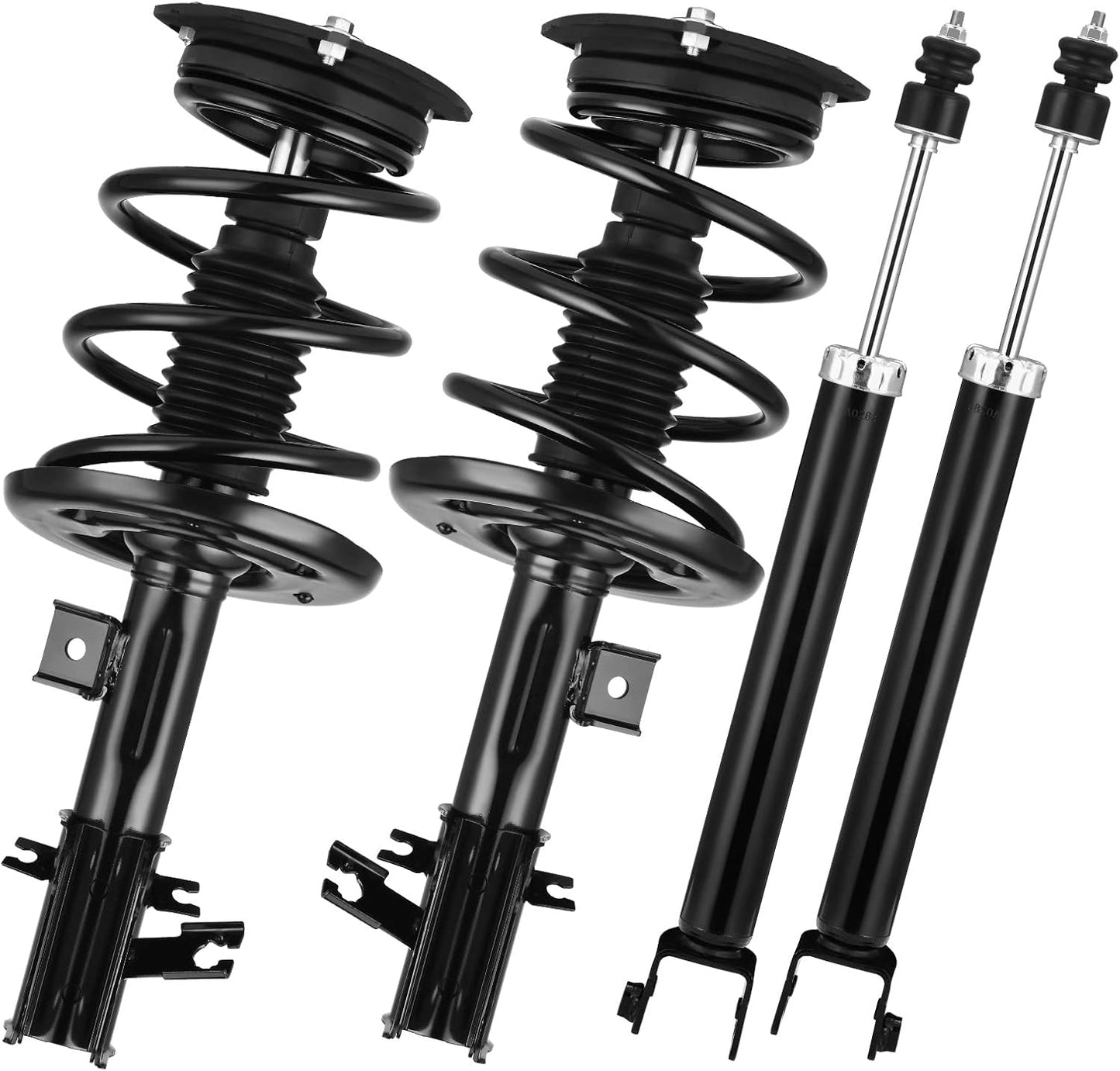 YITAMOTOR Front Complete strut Quick Struts Rear Shocks Assembly Compatible with 2014-2019 Sentra