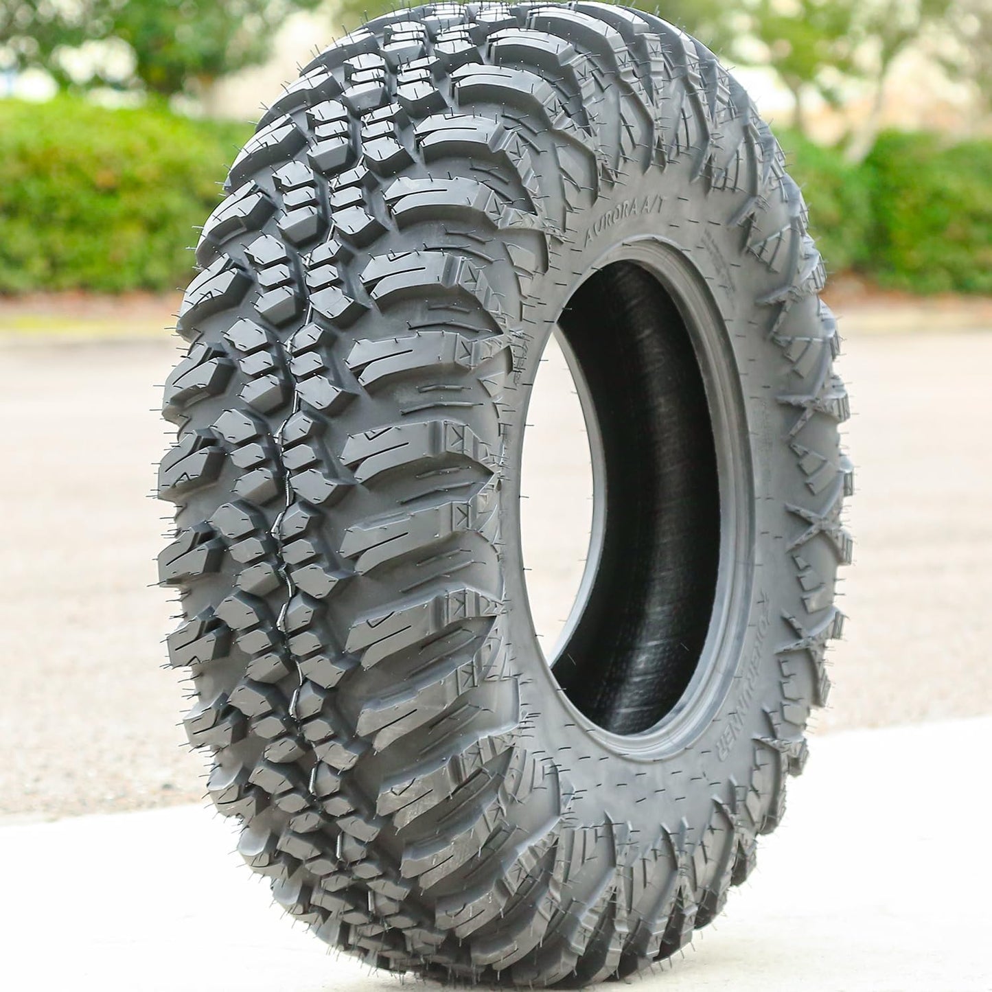 Forerunner Aurora A/T ATV UTV All-Terrain Off-Road Radial Tire-30x10.00R14 30x10R14 30x10x14 79J Load Range 8 Ply BSW Black Side Wall