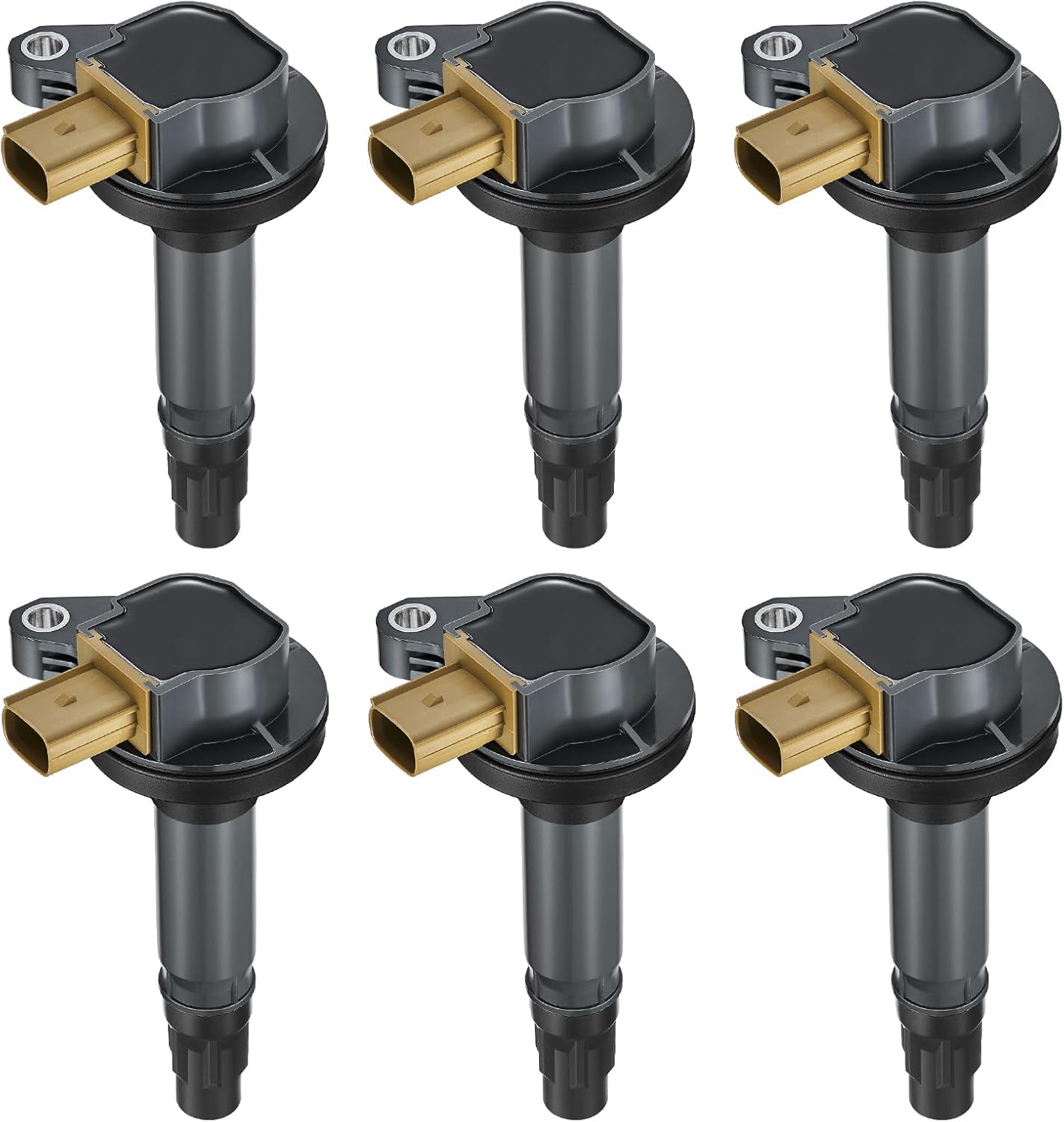 7-Pack UF835 Ignition Coils Compatible with Ford F-150 2018-2021/Mustang 2018-2020 5.0L V8 - Replaces for DG565, 5C2272, JR3Z12029A