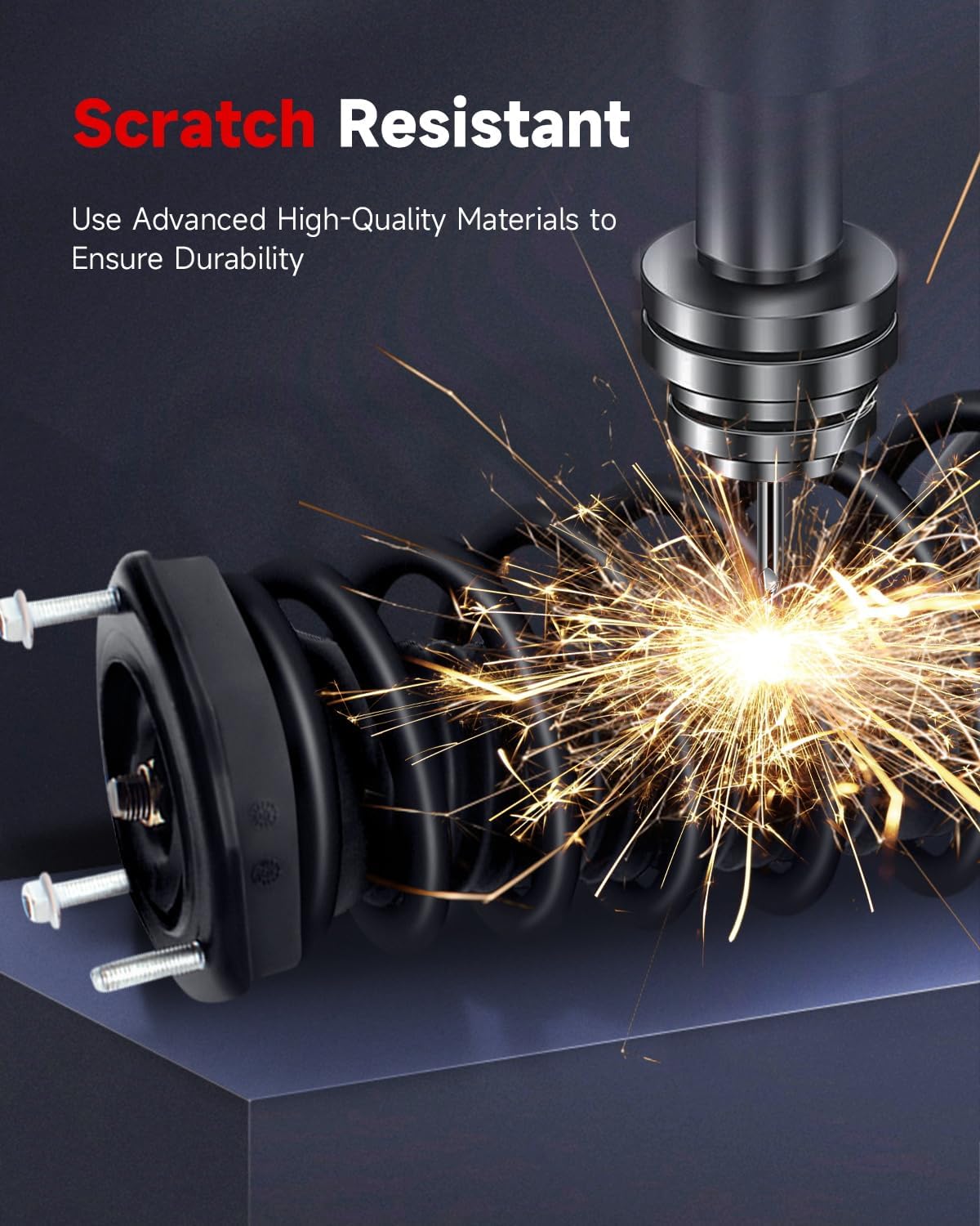 cciyu Rear Complete Struts Spring for Lexus ES350 2007 2008 2009 2010 2011 2012, for Toyota Avalon 2008 2009 2010 2011 2012,for Toyota Camry Struts Shocks for 172310 172309 Left and Right Strut