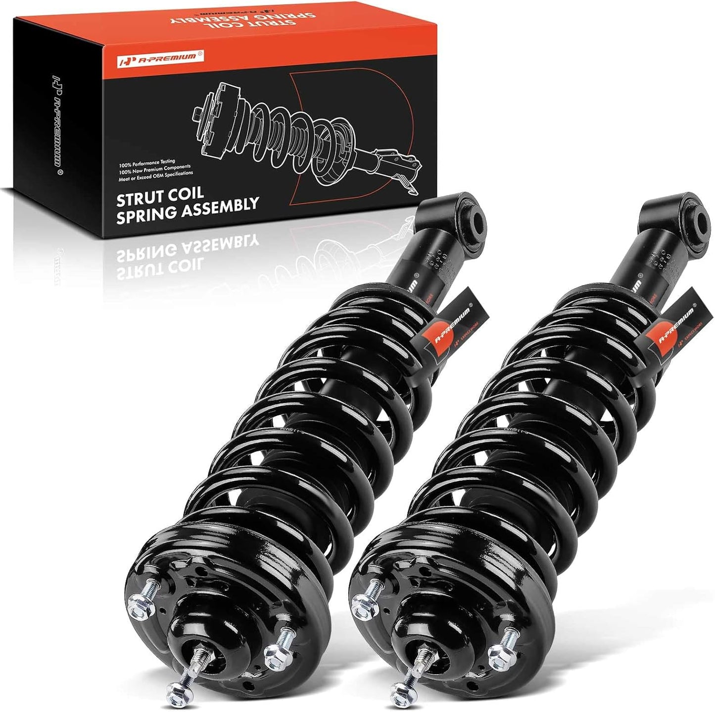 A-Premium Rear Pair (2) Shock Absorber Compatible with Ford F-150 2004-2014 & Lincoln Mark LT 2006-2008