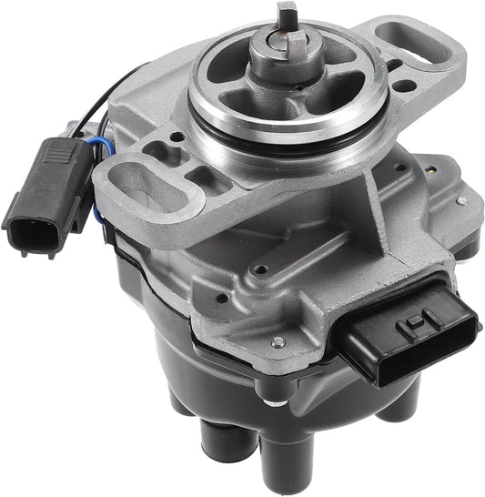 X AUTOHAUX Replacement Ignition Distributor for Nissan Sentra 1995-1999 for Nissan 200SX 1995-1998 222100-0M300 with Cap and Rotor