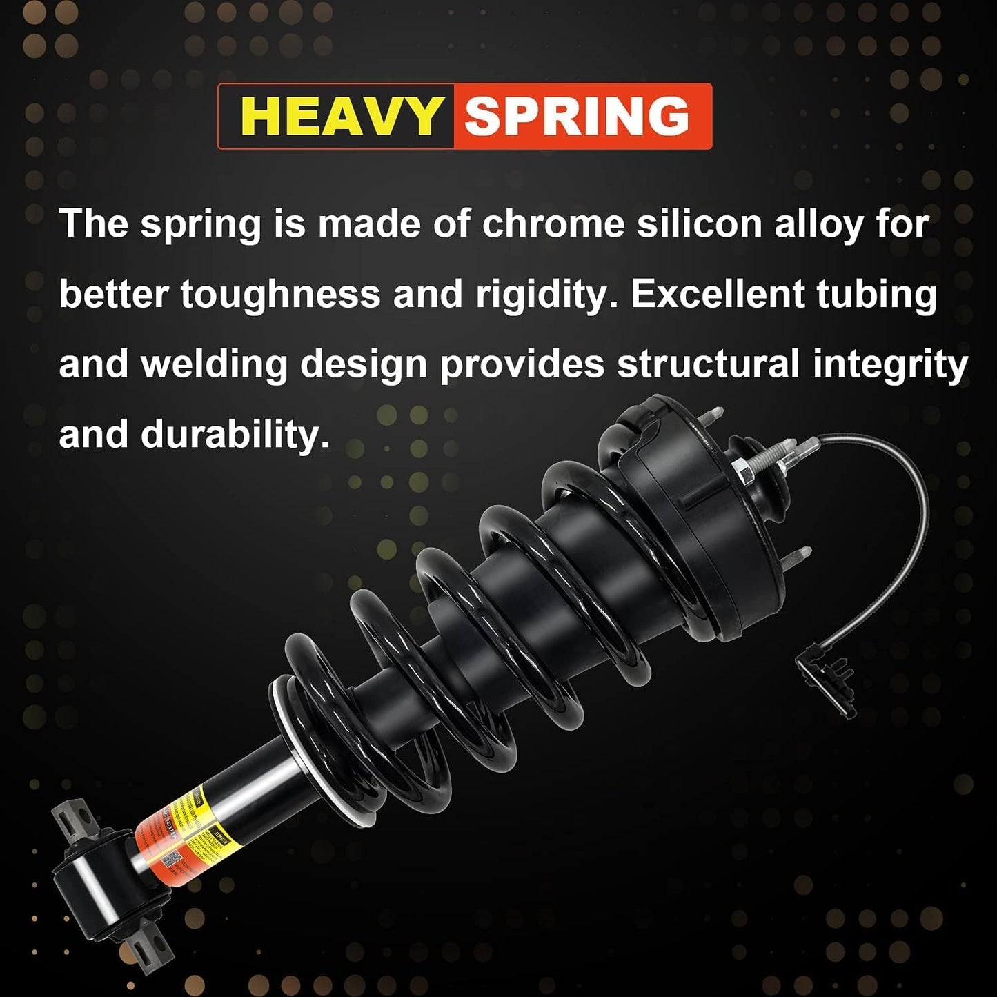 84176631 84176675 4PCS Front & Rear Shocks Struts Assembly Magnetic Ride Control Suspension Compatible with Cadillac Escalade fits for Chevy Tahoe Suburban fits for GMC Yukon XL 2015-2020