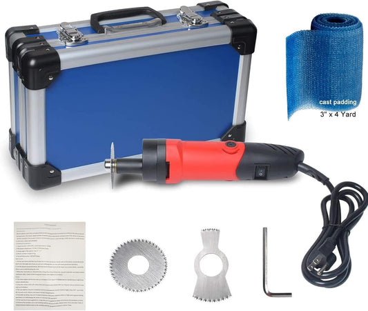 Cast Removal Saw, Orthopedic Cast Cutter, Medical Electric Plaster Cutting Saw Oscillating Speed Adjustable for Tearing Polymeric Materials 110V 12500rpm/min (  ）