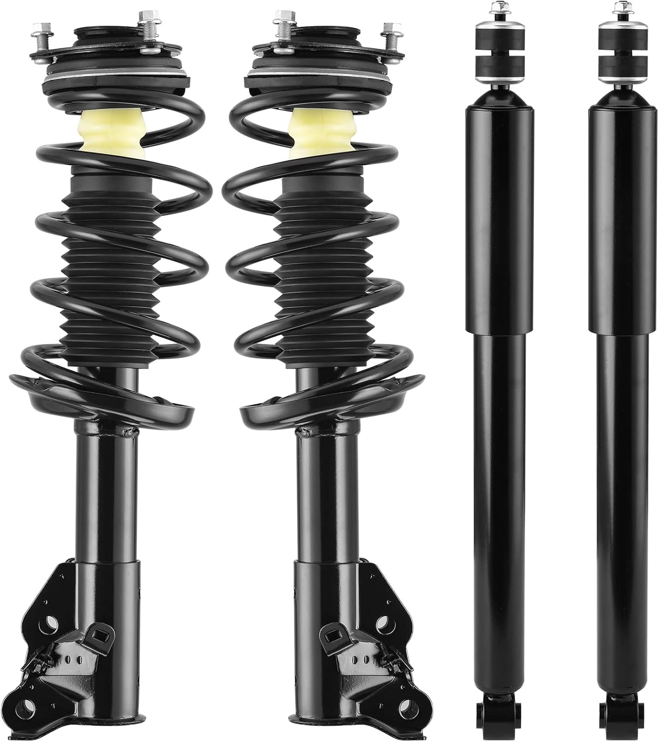YITAMOTOR Front Complete strut Quick Struts Rear Shocks Assembly Compatible with 2014-2019 Sentra