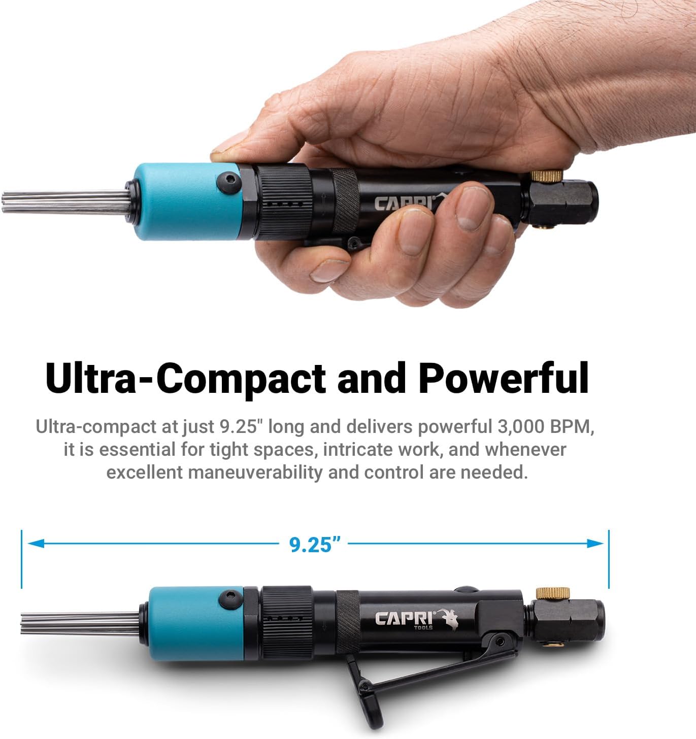 Capri Tools Mini Air Needle Scaler
