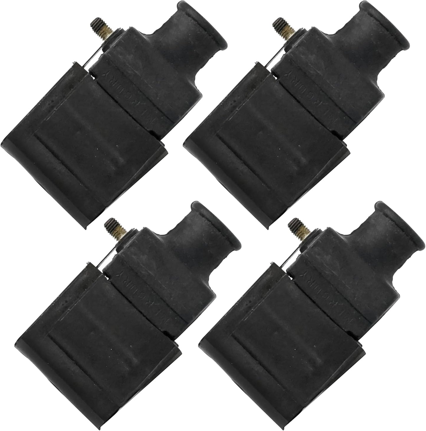 Caltric 4-Pack Ignition Coils Compatible with Mercury Outboard 115Hp 115-Hp 115 Hp Engine 1989-1998