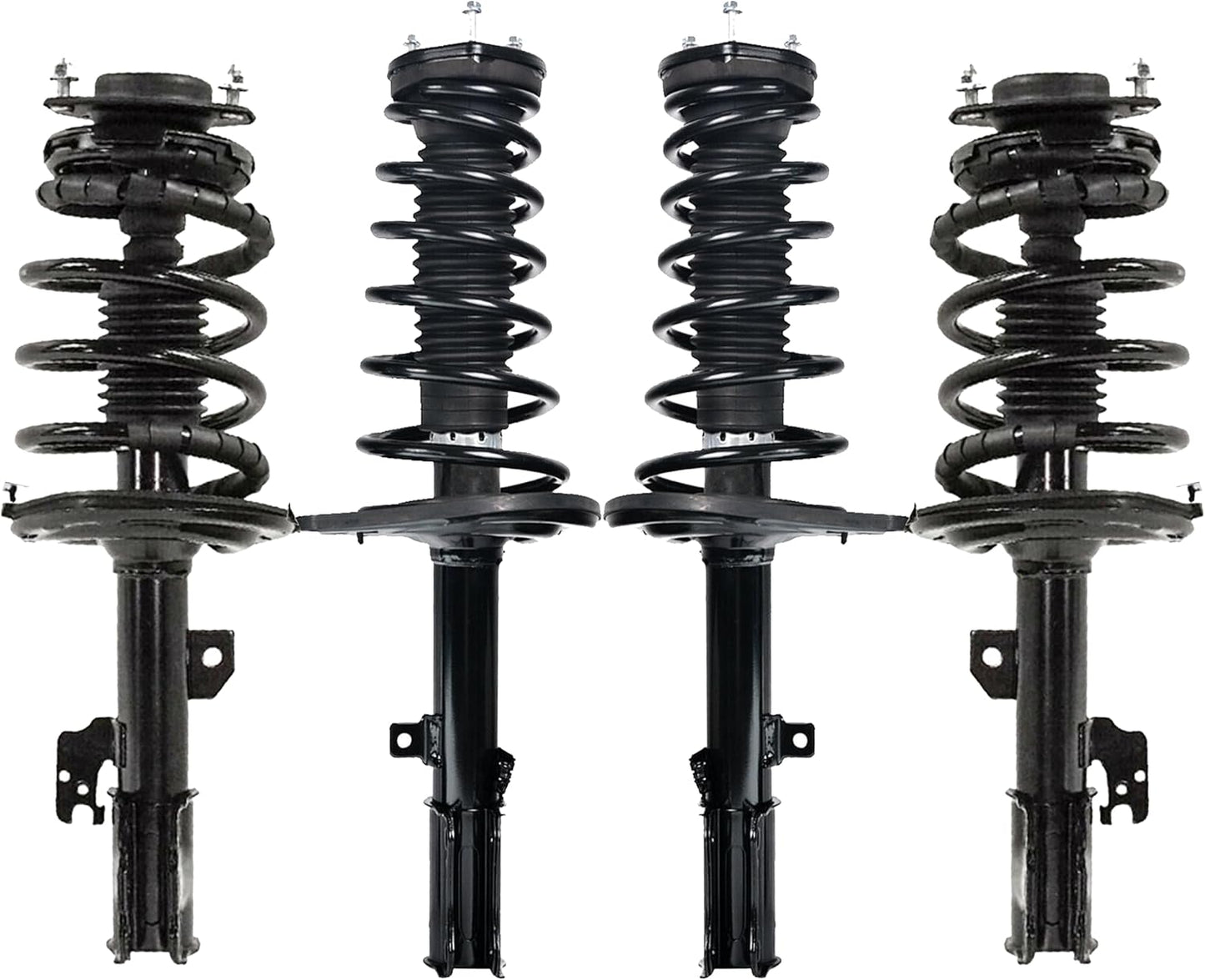 Shoxtec Full Set Complete Struts Assembly Replacement for 2007-2009 Lexus ES350 Coil Spring Shock Absorber Repl. Part no. 272384 272385 272307 272308