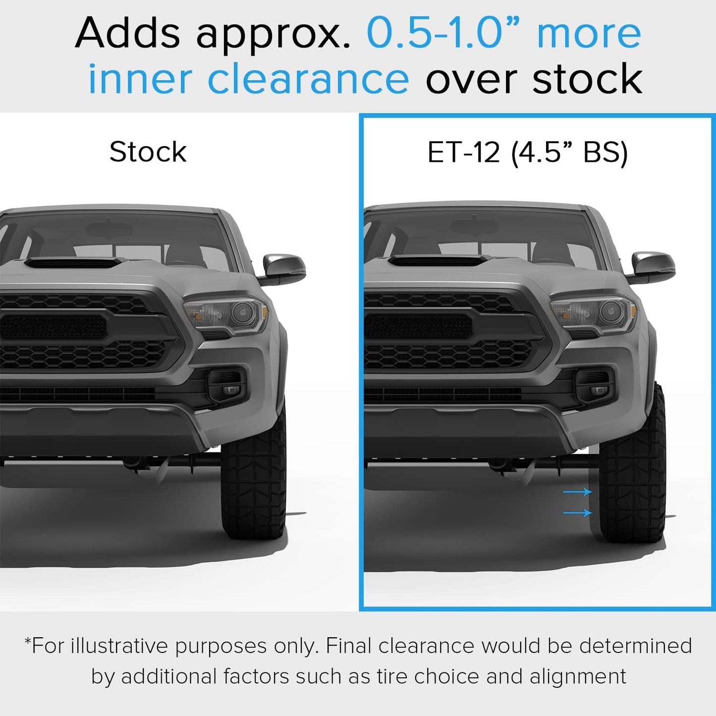 RockTrix RT107 17 Inch Rim Automotive Wheel Compatible with 2001+ Toyota Tacoma, 2002+ 4Runner, FJ Cruiser, 17x9 6x5.5 Wheel, 12mm offset, 4.5 Inch Backspacing, 6x139.7 6Lug Rim, Matte Bronze