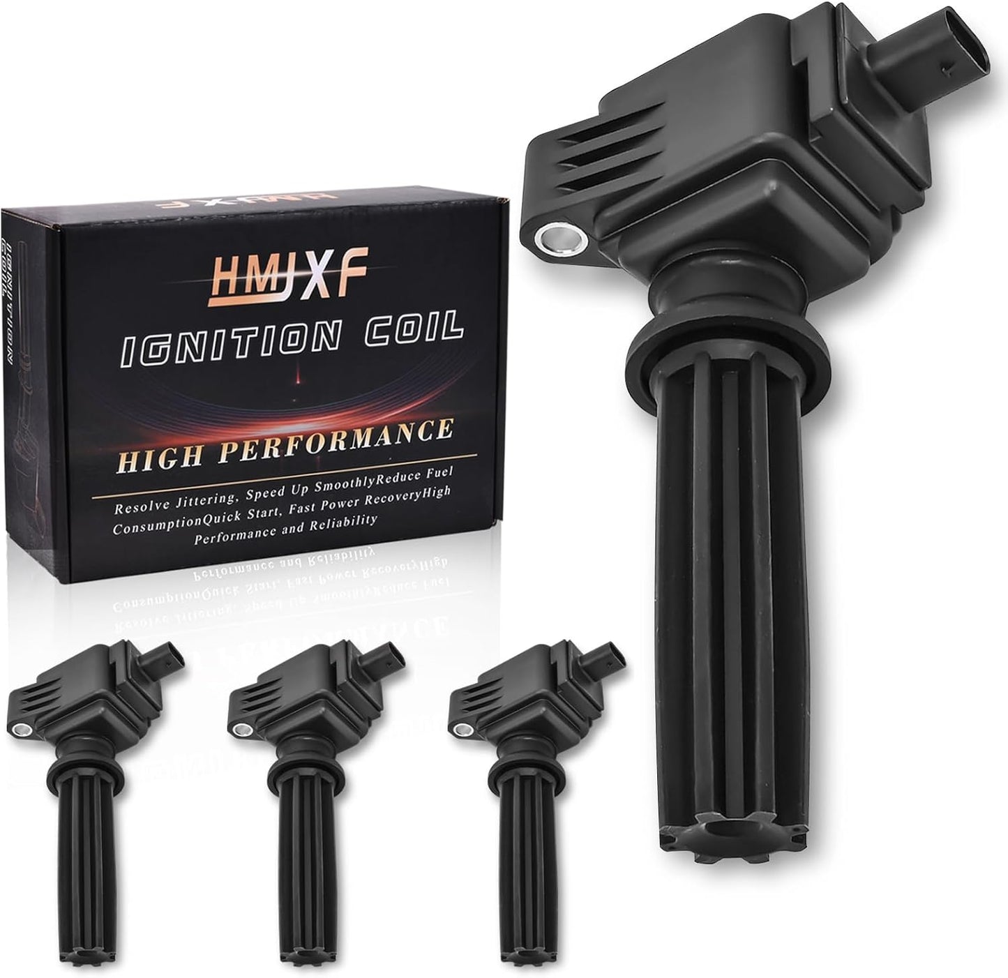 6PCS Ignition Coil packs UF807 0221504038 68223569AB/AC/AD COMPATIBLE WITH CHRYSLER PACIFICA VOYAGER DODGE DURANGO JEEP GLADIATOR GRAND CHEROKEE WRANGLER RAM 1500 3.5 V6