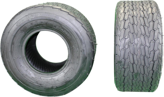 (Set of 2) Antego Highway Trailer Tires 18.5x8.50-8 (215/65-8) 6 - Ply Load Range C - Small trailer tires (18.5 x 8.5 x 8 trailer tires)