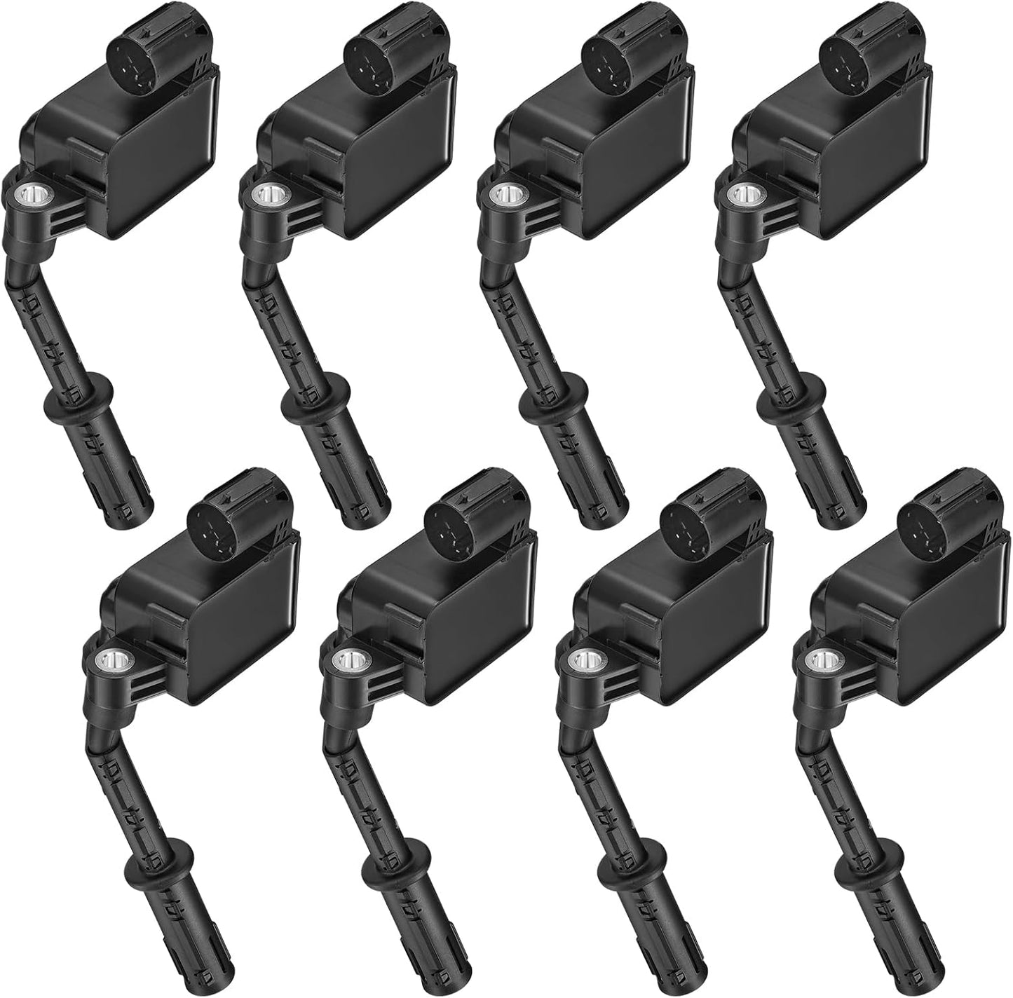 BDFHYK Ignition Coil Pack UF807 and Iridium Spark Plugs 93175 Compatible with Chrysler Pacifica Dodge Durango Jeep Grand Cherokee Wrangler Ram 1500 3.6L V6 68223569AB LKR7DIX-11S, Sets of 6