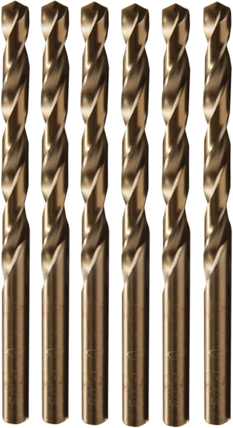 Century Drill & Tool, 26929, 29 PC Set,Jobber Drill Bit, Cobalt Steel, High Speed Drill Bit Pack
