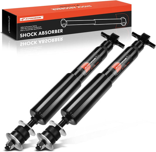 A-Premium Front Pair (2) Shock Absorber Compatible with Ford F-150 1997-2003, F-250 1997-1999, F-150 Heritage 2004, Expedition 1997-2002 & Lincoln Navigator 1998-2002, RWD, Driver and Passenger Side