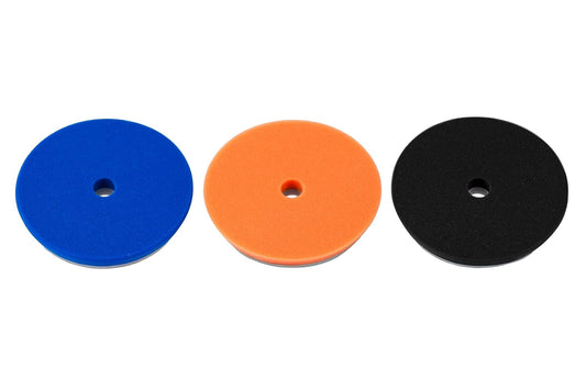 6.5" Lake Country HDO Foam Polishing Pad Kit (3-Pack) – Premium Heavy Duty Orbital Polishing Pads for Painted Surfaces – Fits 6" Backing Plate