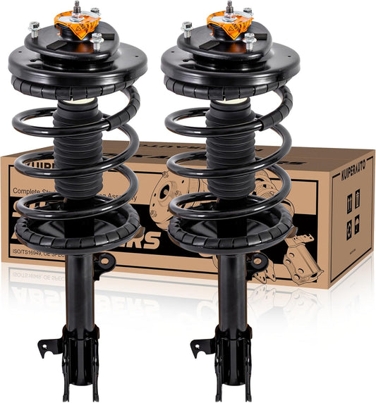 ‎KUIPERAUTO 2PCS Front Shock Absorbers & Coil Spring Assembly Compatible for Honda Pilot 03-08,Compatible for Acura MDX AWD 01-02 Replacement Struts Assembly 171451 171452 181451 181452