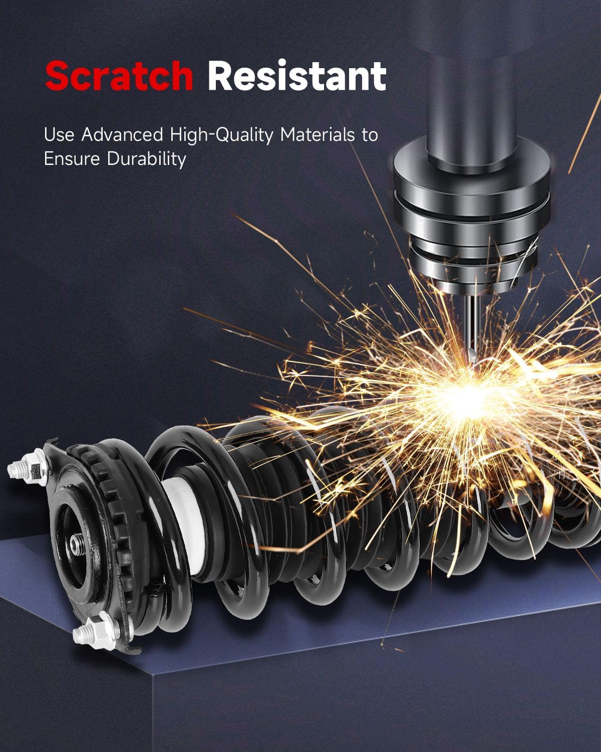 cciyu Rear Complete Struts shock and Struts Fits for Subaru Outback 2005 2006 2007 2008 2009 15920 172567 Quick Struts Assembly -2PCS