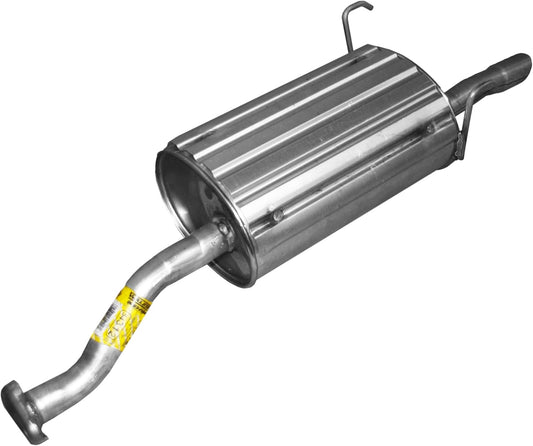 Walker Quiet-Flow SS 54312 Direct Fit Exhaust Muffler Assembly 1.75" Inlet (OD) 2" Outlet (OD) for Honda Civic