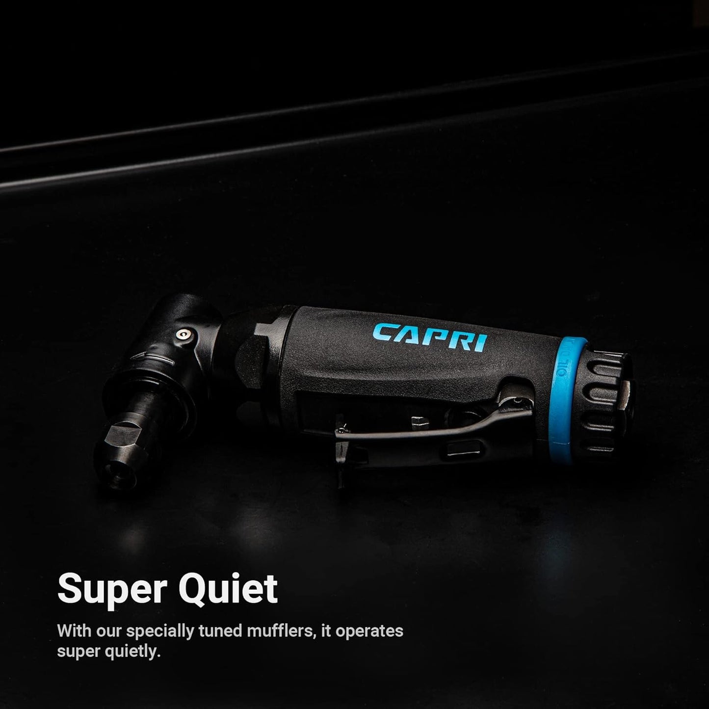 Capri Tools 1/4 in. 1 HP Air Die Grinder Set