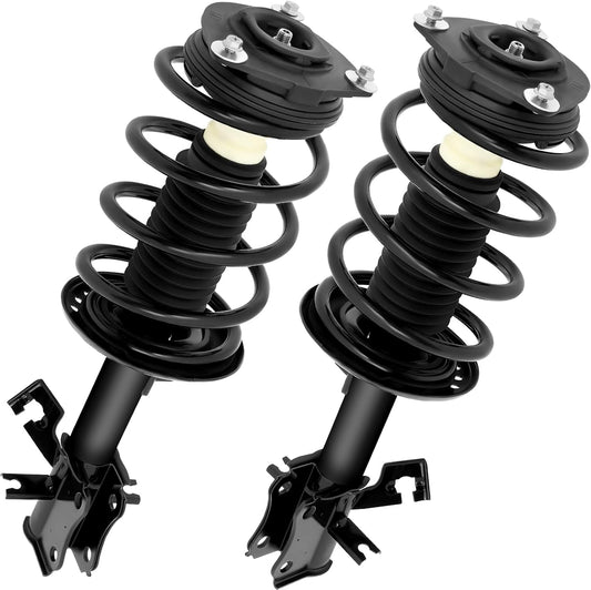 ASAPE 2PCS Front Complete Struts Assembly w\/Coil Spring Fit for 2007 2008 2009 2010 2011 2012 for Nissan Sentra Shock Absorber Assembly Replaces OE 172379 172378