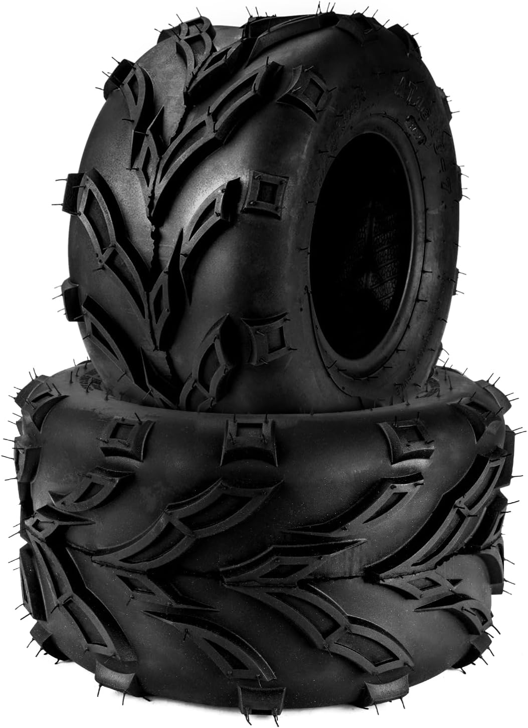 22x10-9 ATV Tires, 22x10-9 All Terrain Tires 6 PR, for Mud, Sand, and Off-Road Trails, 2 Pack Tubeless, Z-104