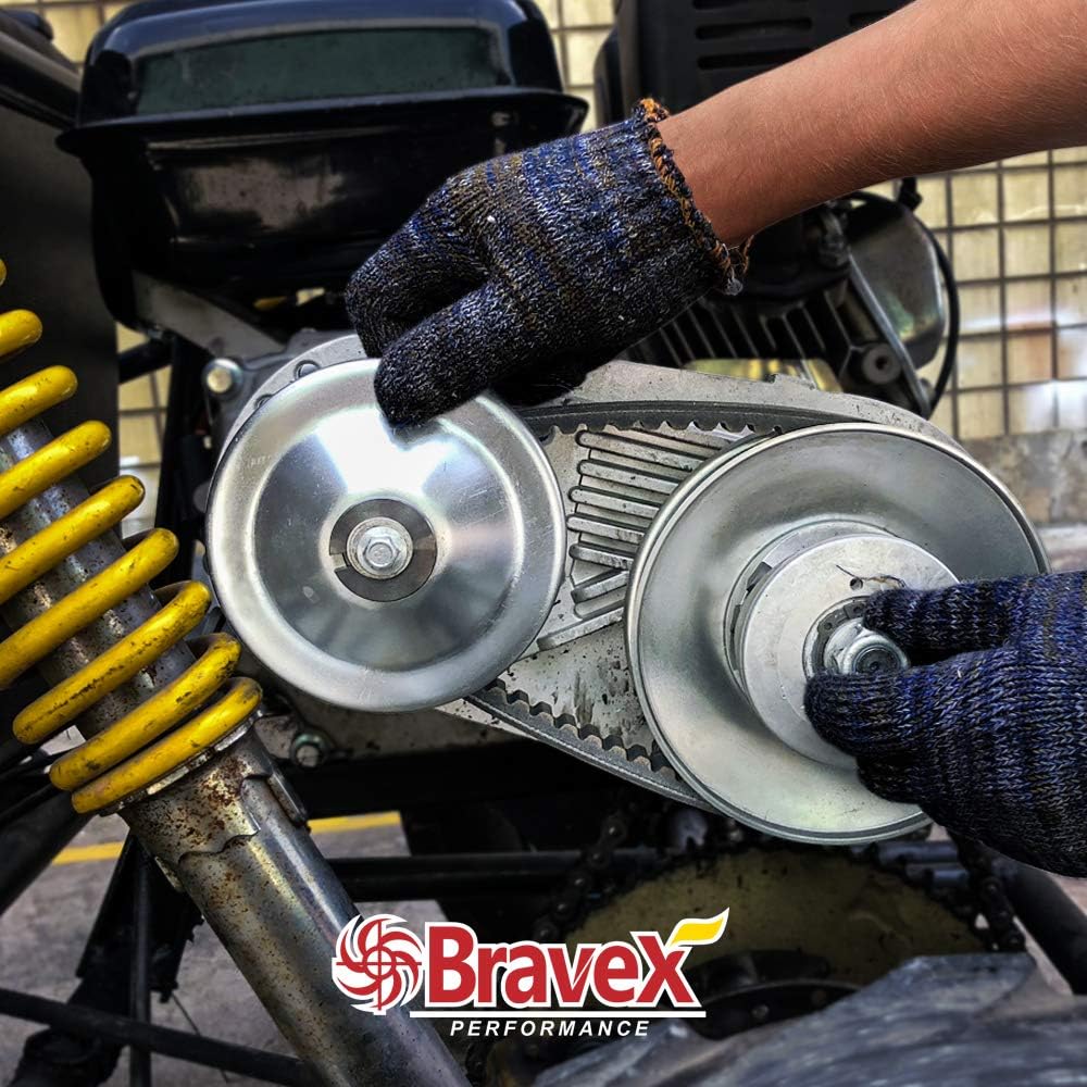 Complete Torque Converter for Predator 212 Go Kart Clutch Kit Set 3/4inch 10T #40/41 and 12T #35 Chain Replacement for 218353A Manco Comet TAV2