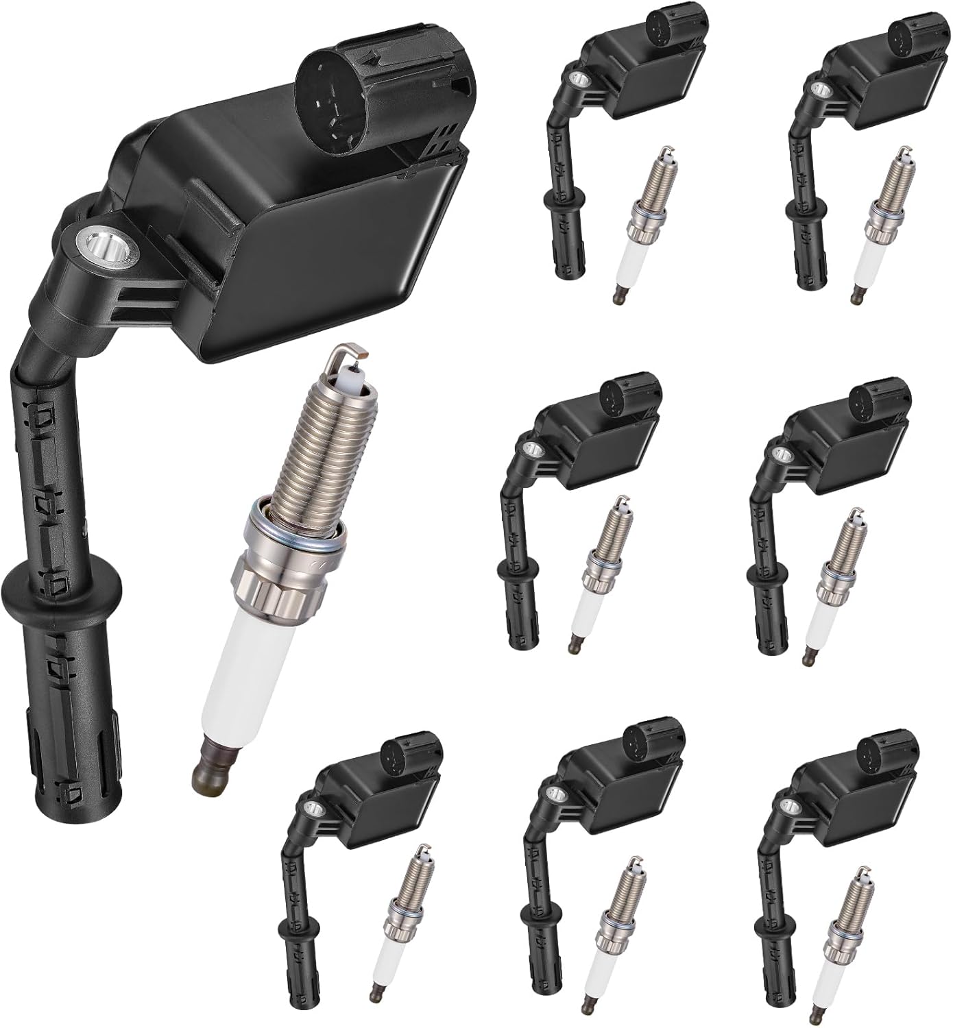 6-Pack UF741 Ignition Coils Compatible with Mercedes-Benz GLE63 GLE63 GLS63 GL63 AMG GL450 GL550 SL550 E550 S550 ML350, 3.5L 4.7L 5.5L V8 - Replaces for 2769060501, 2769063700