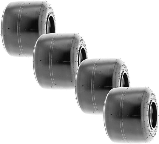 SunF 11x7.10-5 11x7.10x5 Race Go Kart Tire 4 PR K001 - SET of 4