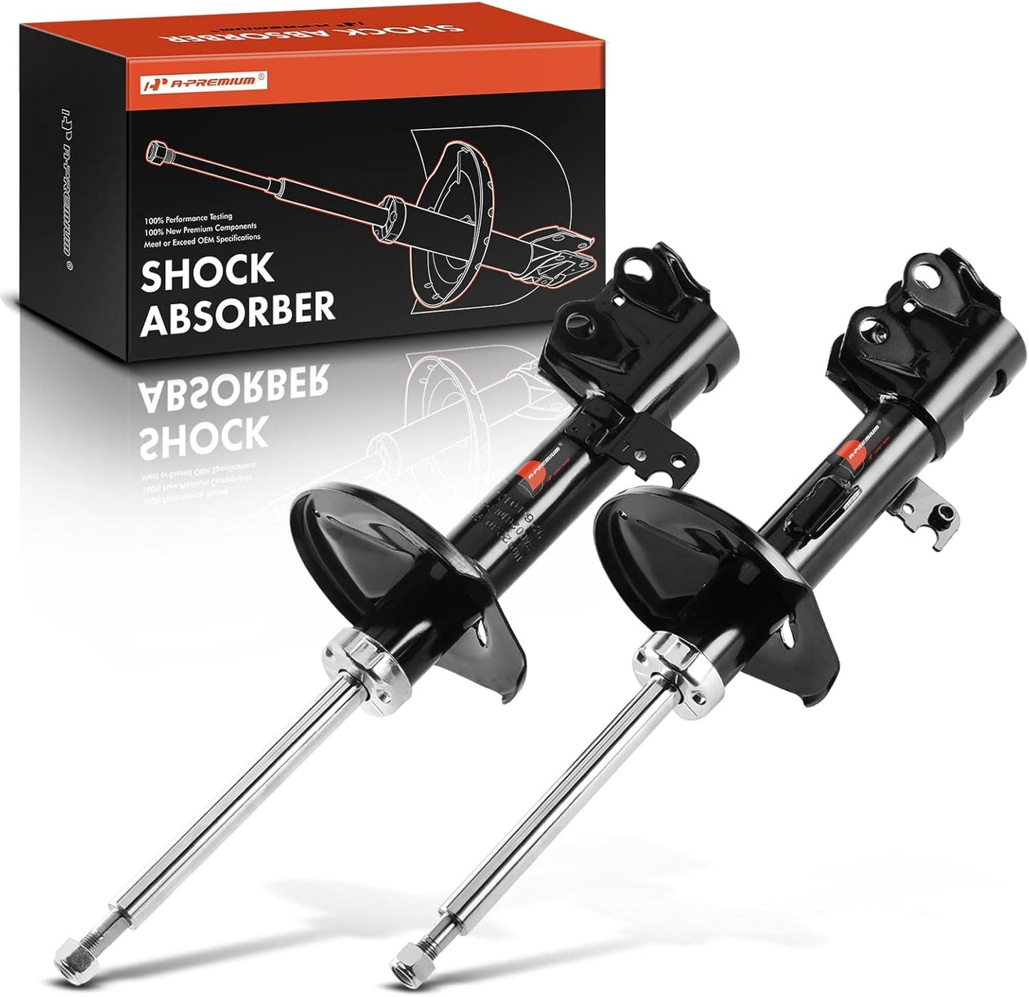 A-Premium Front Complete Strut w/Coil Spring Assembly Shock Absorber Compatible with Toyota Corolla 2003-2008
