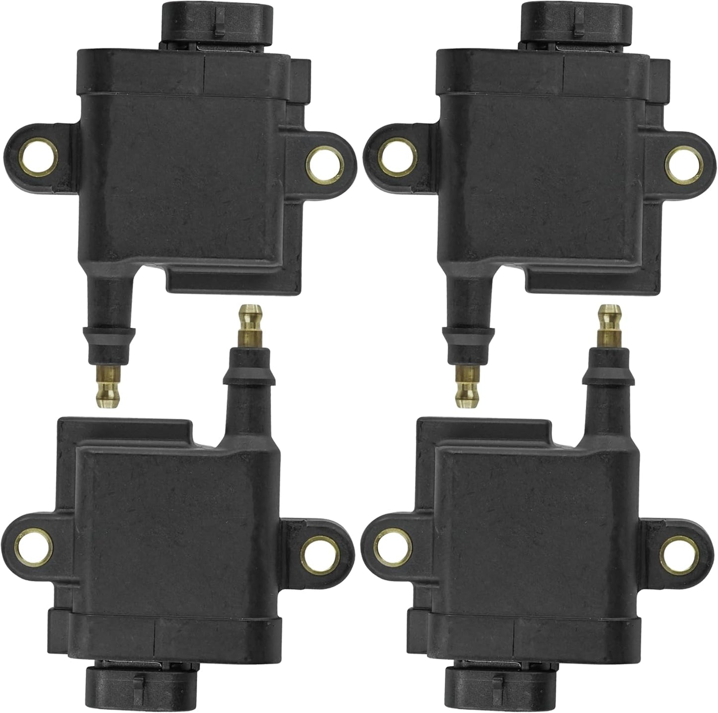 Caltric 4-Pack Ignition Coils Compatible with Mercury Outboard 40 50 60 Hp Efi 4Cyl 4-Stroke