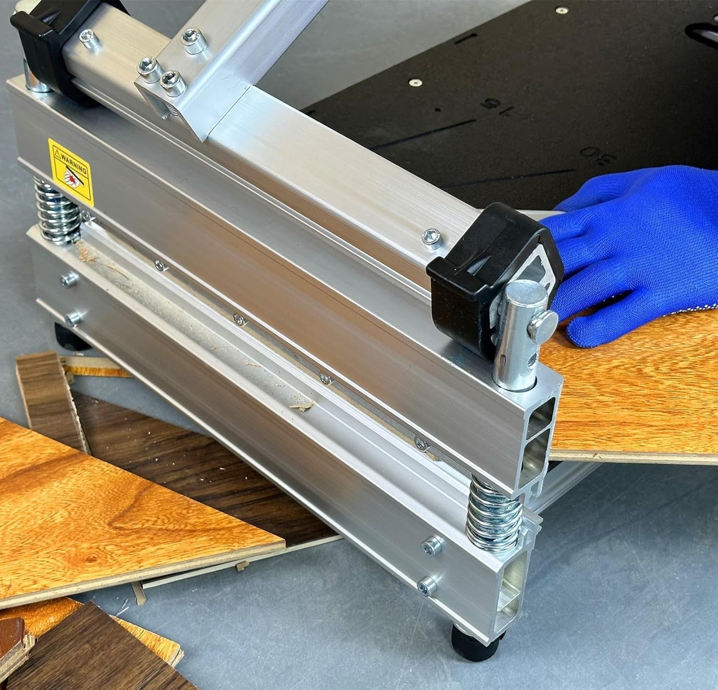 13" Heavy Duty Pro Laminate | Vinyl Floor Cutter, Full Cut 13" Engineered wood, All kinds of vinyl planks, Laminate 17mm thickness; Superstrong| Top Quality| Best Tool