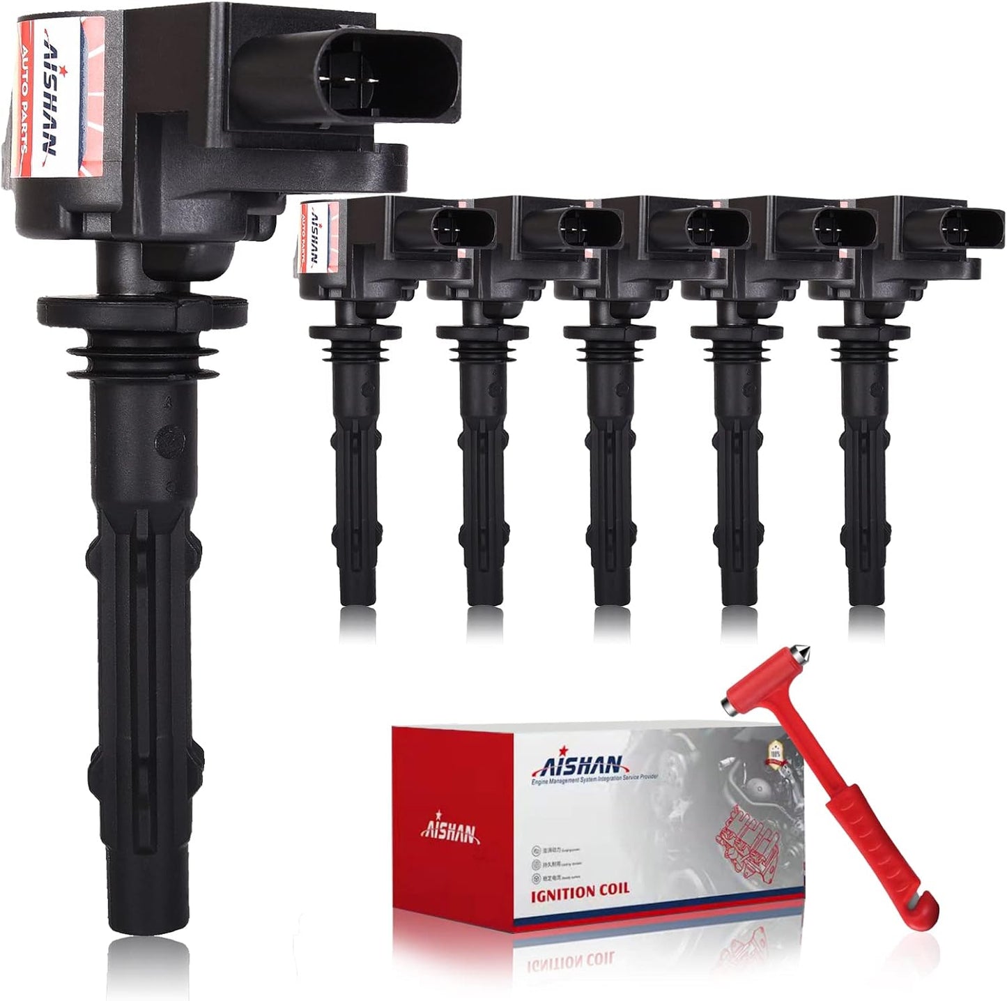 Set of 4 Ignition Coil Pack Compatible with Nissan Altima 2007-2017, Cube Sentra Rogue Cube Versa Urvan Pathfinder, for Infiniti QX60 2014 2015 L4 1.8L 2.0L 2.5L Replace UF549