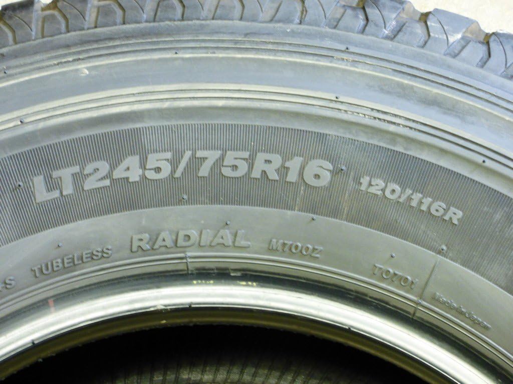 Bridgestone Duravis M700HD All Terrain Commercial Light Truck Tire LT245/75R16 120 R E