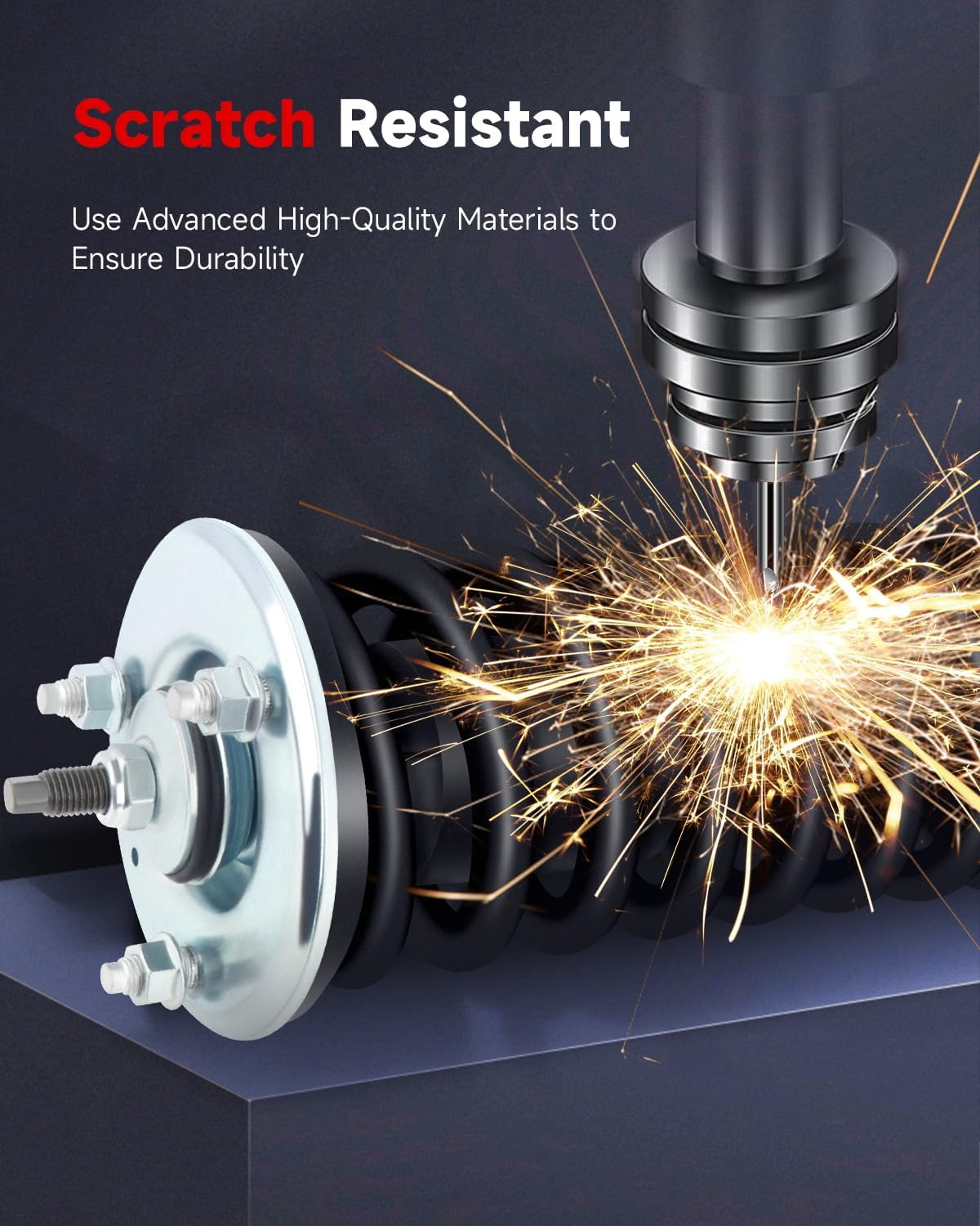 cciyu Struts Complete Struts Spring for 2005-2014 for Nissan Frontier Struts Shocks for 171102 Front Struts