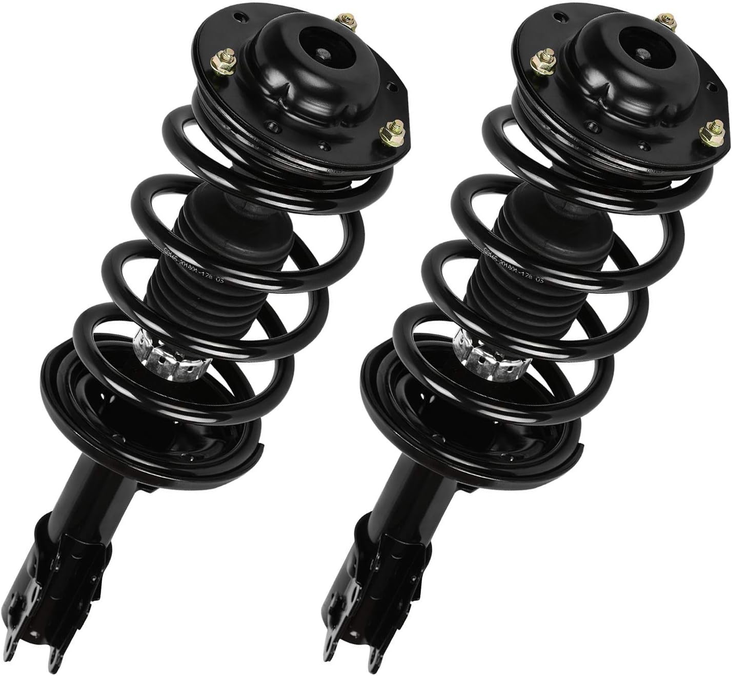 YITAMOTOR Front Complete strut Quick Struts Rear Shocks Assembly Compatible with 2014-2019 Sentra