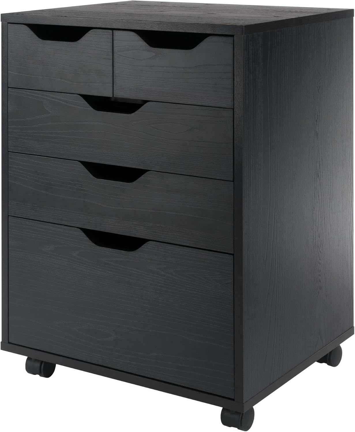 Winsome 10519 Halifax 5-Drawer Composite Wood Cabinet, White