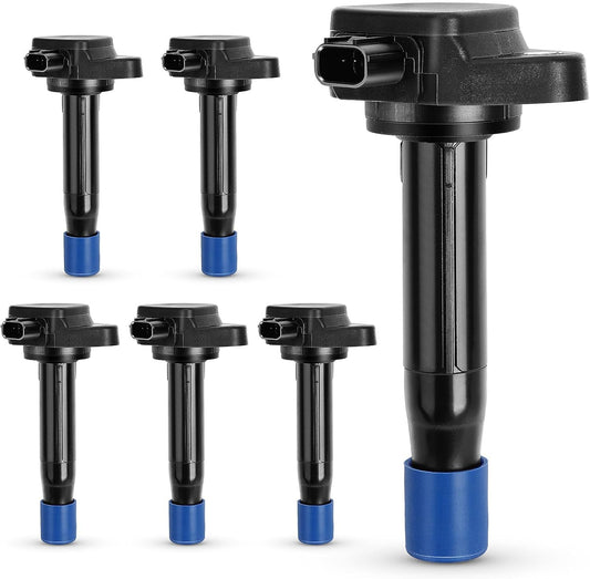 UF603 Ignition Coil Pack Compatible with 2008-2012 HONDA Accord,2008-2017 Honda Odyssey,2012 Honda Crosstour/2009-2012 Acura Rl,2009-2014 Acura Tl,2010-2014 Acura Tsx Replaces# C1624 5C1681 (set of 6)