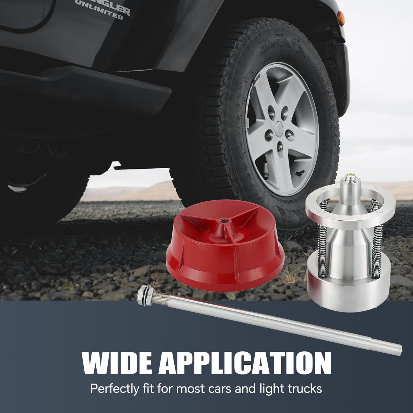 ATPEAM Portable Bubble Wheel Balancer - Heavy Duty Tire Balancing Machine for Car and Light Truck Wheel Repair