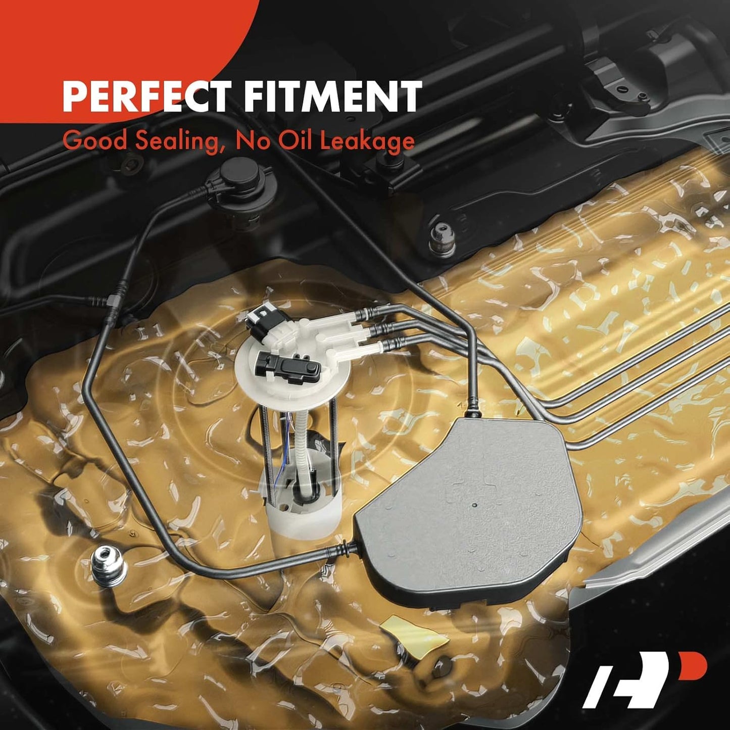A-Premium Electric Fuel Pump Module Assembly with Sending Unit Compatible with Ram 1500, 2500, 3500, 2011-2020, 5.7L 6.4L, Gas, Replace# 68086502AA, 68086502AB