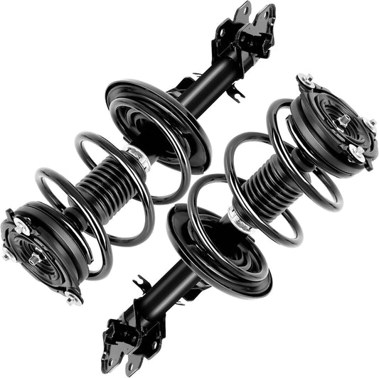 cciyu Front Complete Struts shock and Struts Fits for Nissan Quest 2011 2012 2013 2014 2015 2016 2017 11487 11488 Quick Struts Assembly -2PCS