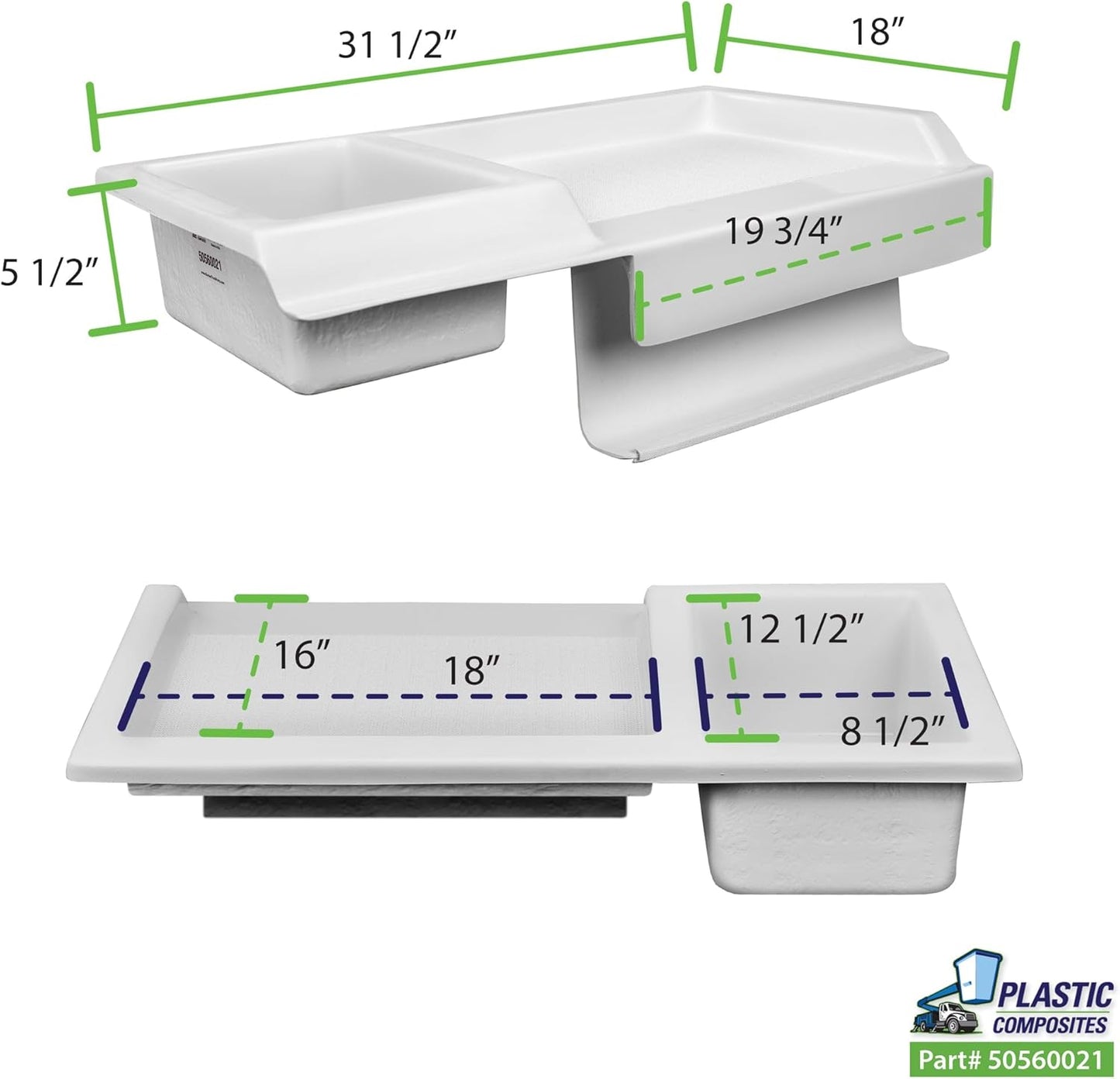 WORK SHELF (WORK SHELF & BUCKET MOUNTED TOOL TRAY EQUIPMENT)